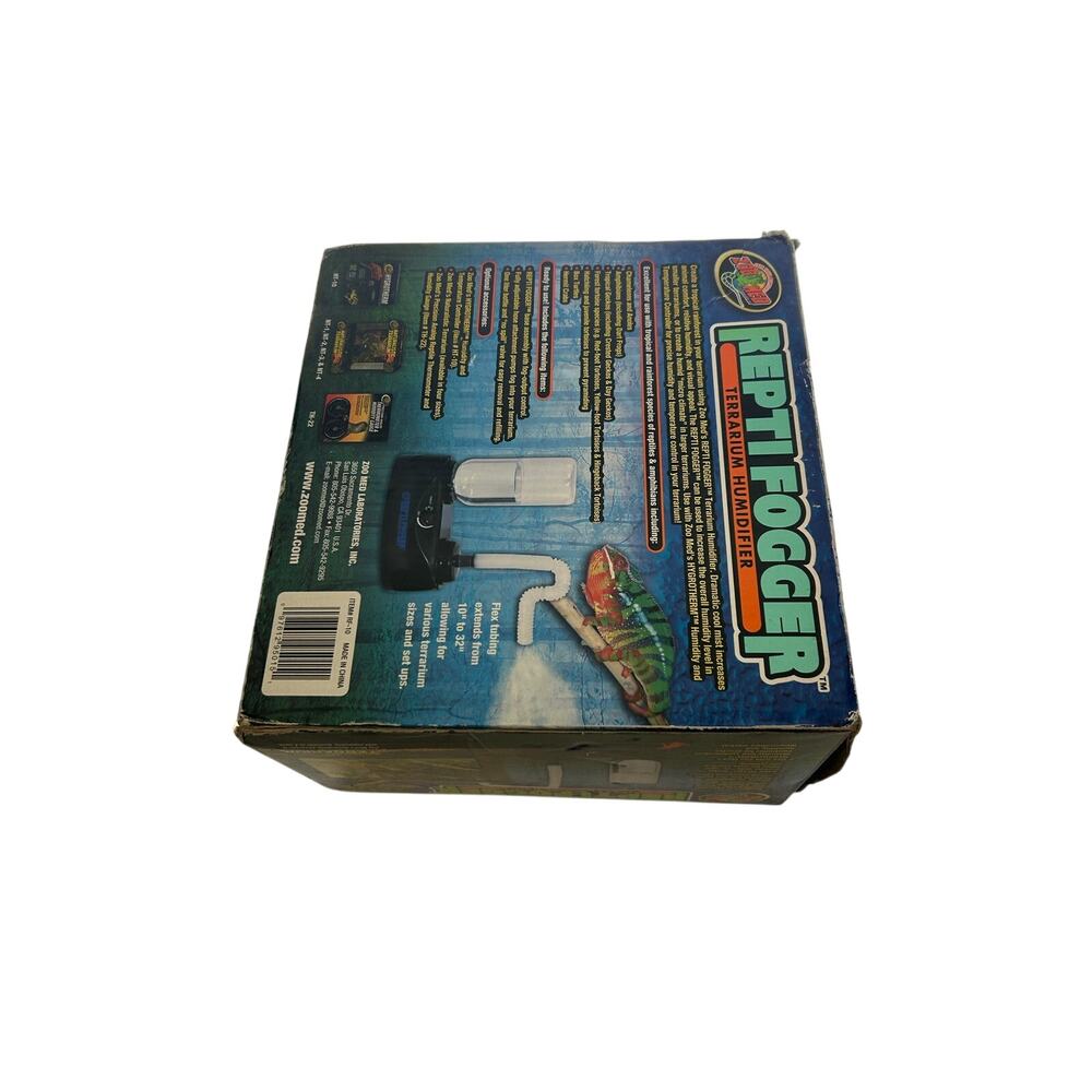 Zoo Med Repti Fogger Terrarium Humidifier NEW Sealed Reptile Mist System